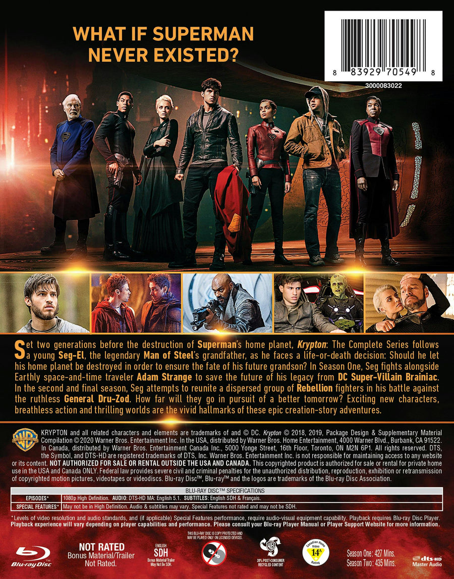 Krypton: The Complete Series [Blu-ray]