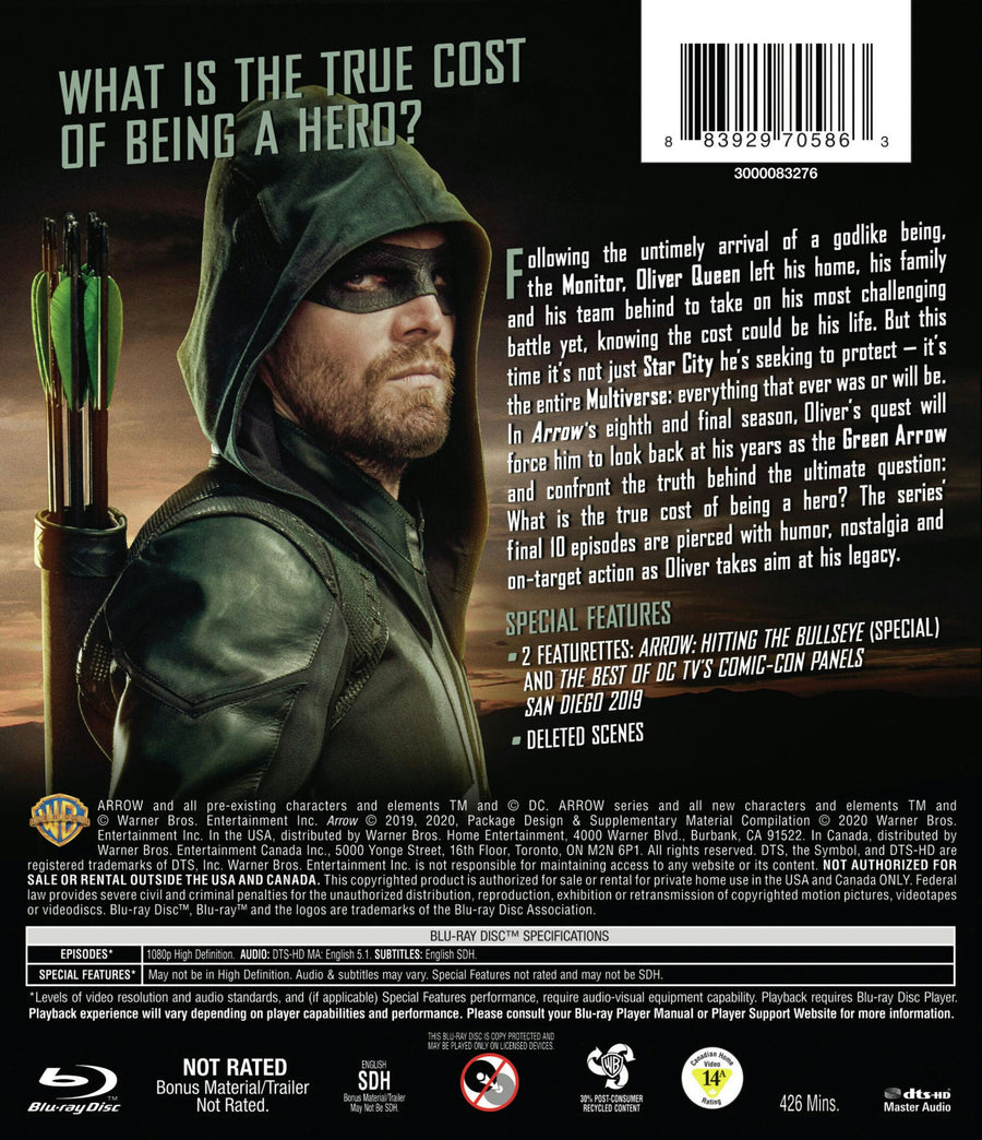 Arrow: The Complete Eighth Season [Blu-ray]