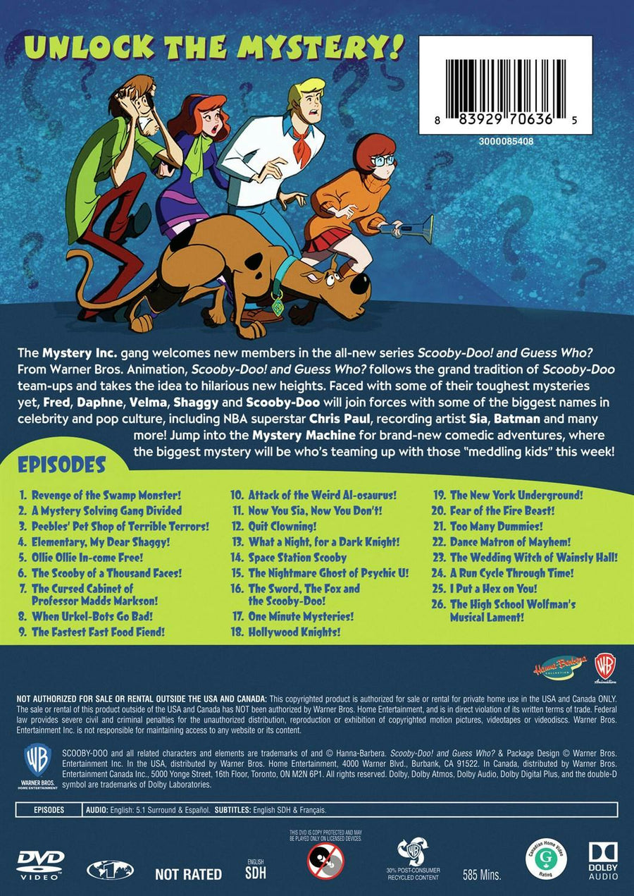 Scooby-Doo and Guess Who?: The Complete First Season (Box Set) [DVD]