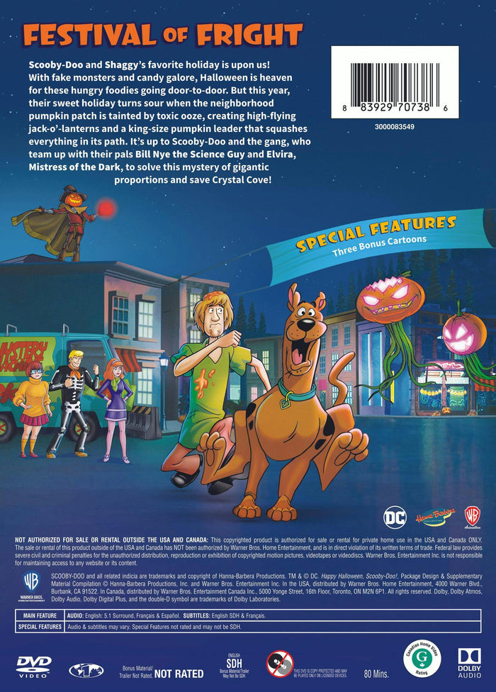 Happy Halloween, Scooby-Doo! [DVD]