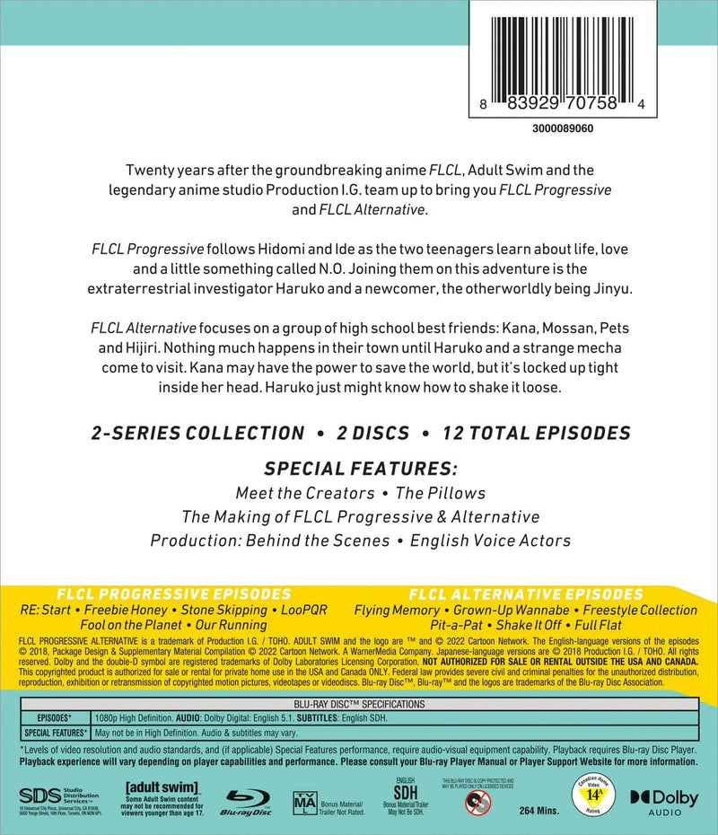 FLCL: Progressive/Alternative [Blu-ray]