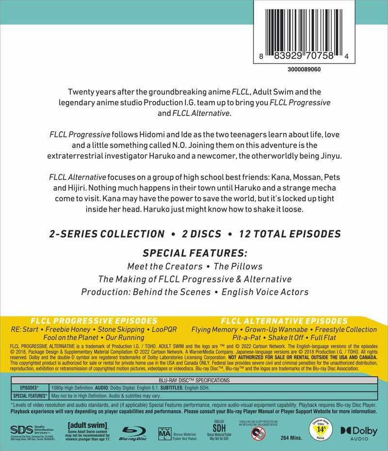 FLCL: Progressive/Alternative [Blu-ray]