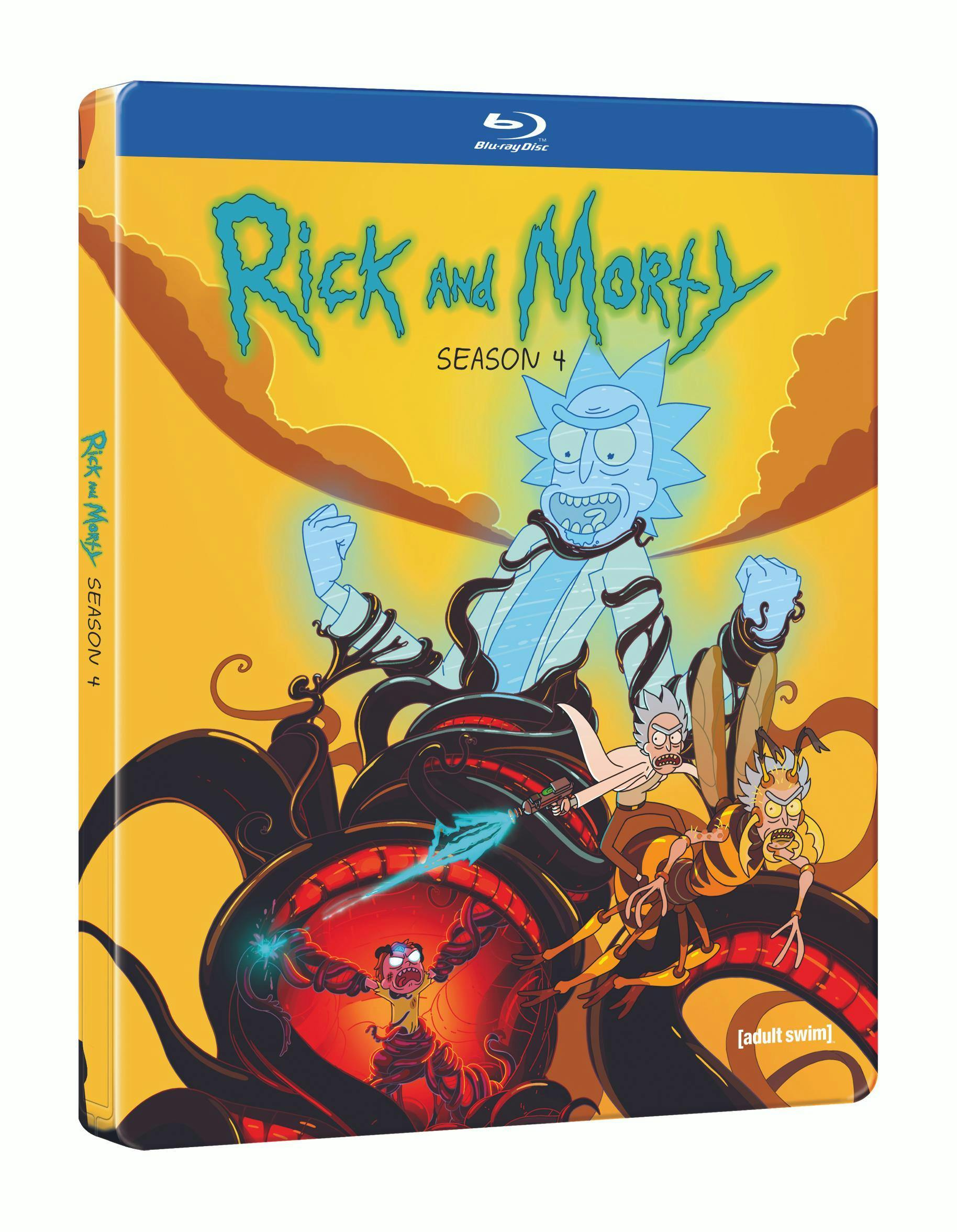 Rick and Morty: Season 4 (Blu-ray Steelbook) [Blu-ray]