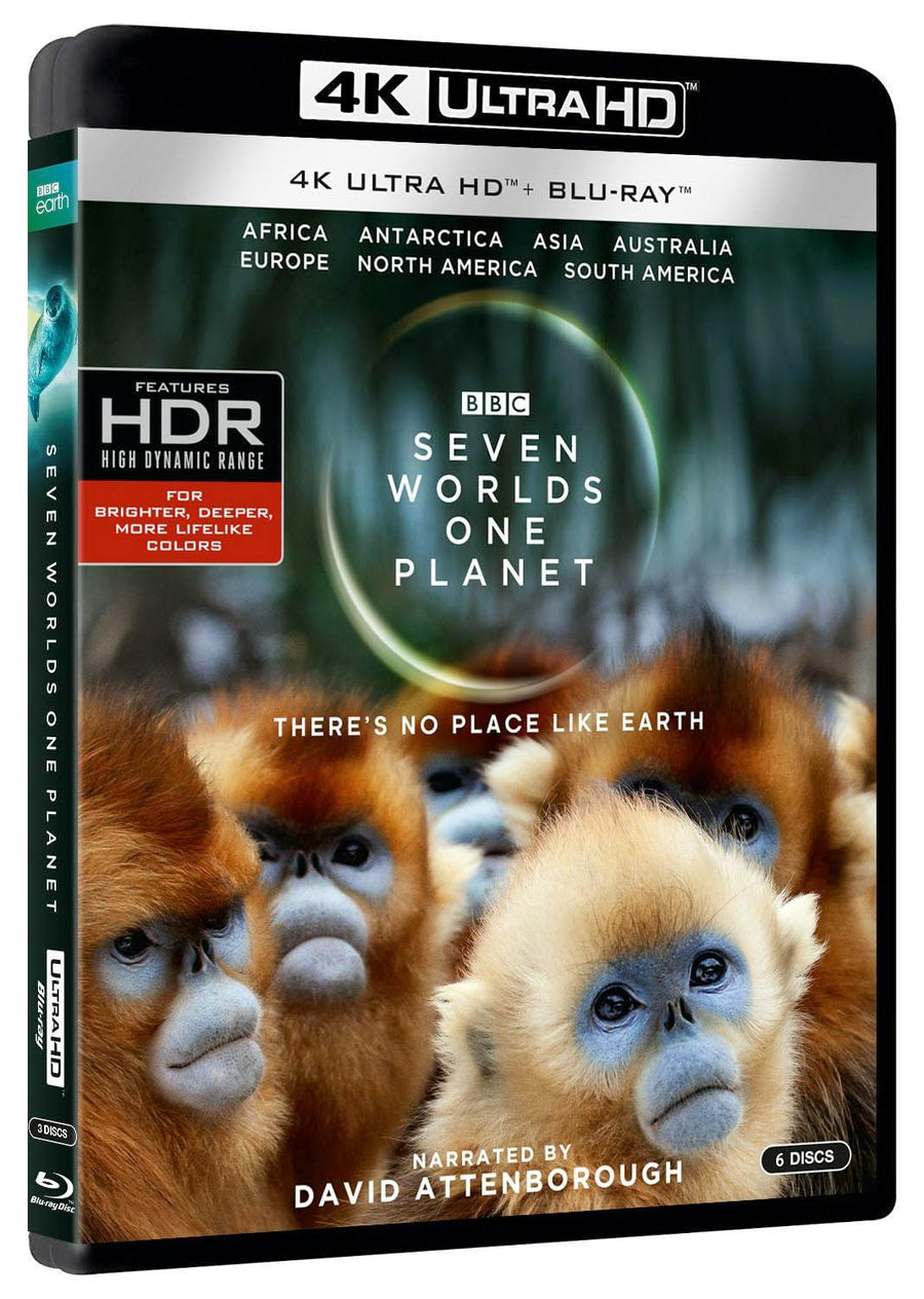 Seven Worlds, One Planet (4K Ultra HD + Blu-ray) [UHD]
