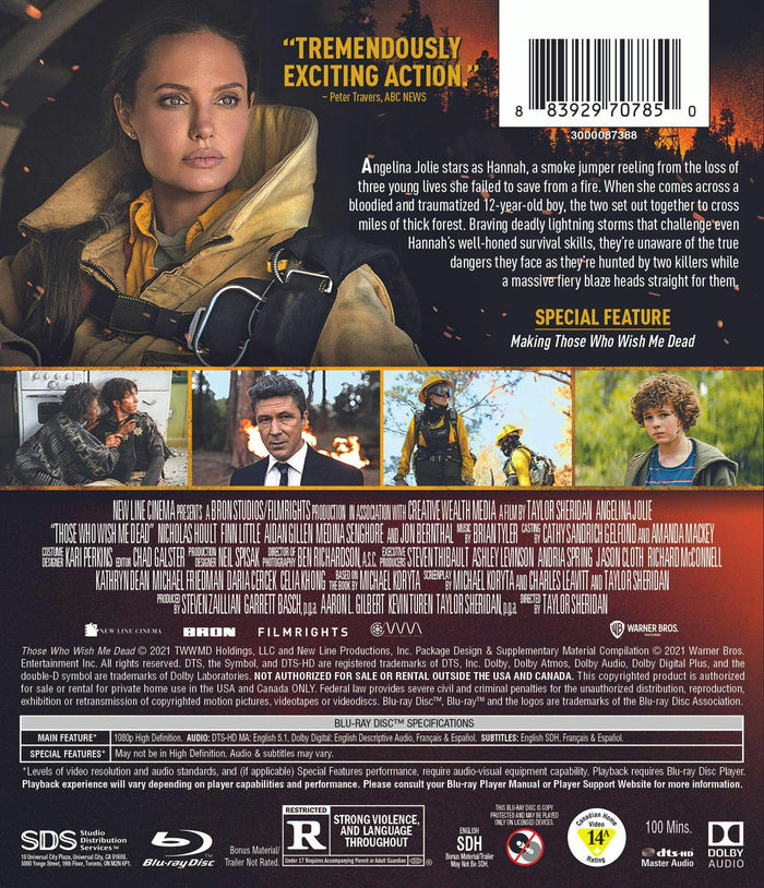 Those Who Wish Me Dead [Blu-ray]