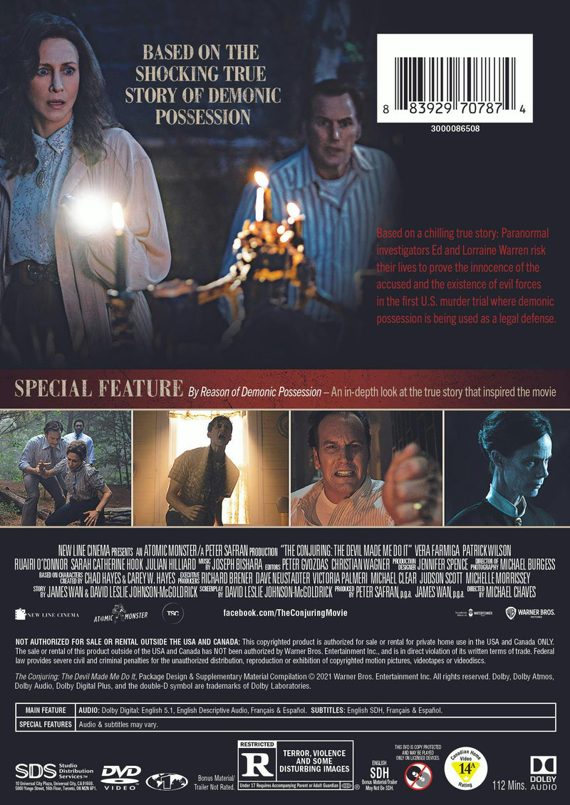 The Conjuring: The Devil Made Me Do It [DVD]
