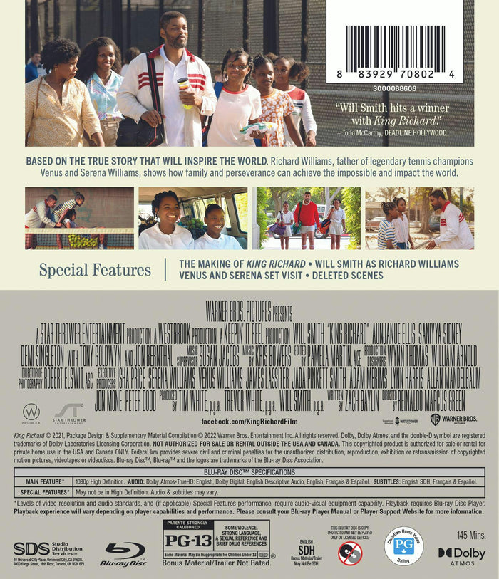 King Richard (Blu-ray) [Blu-ray]