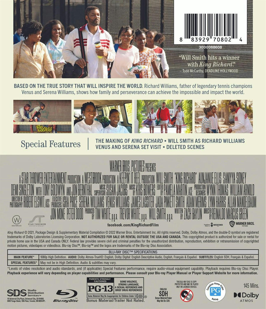 King Richard (Blu-ray) [Blu-ray]