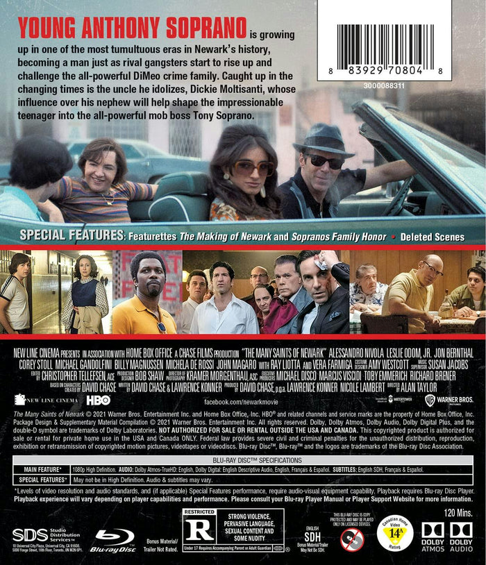 The Many Saints of Newark [Blu-ray]