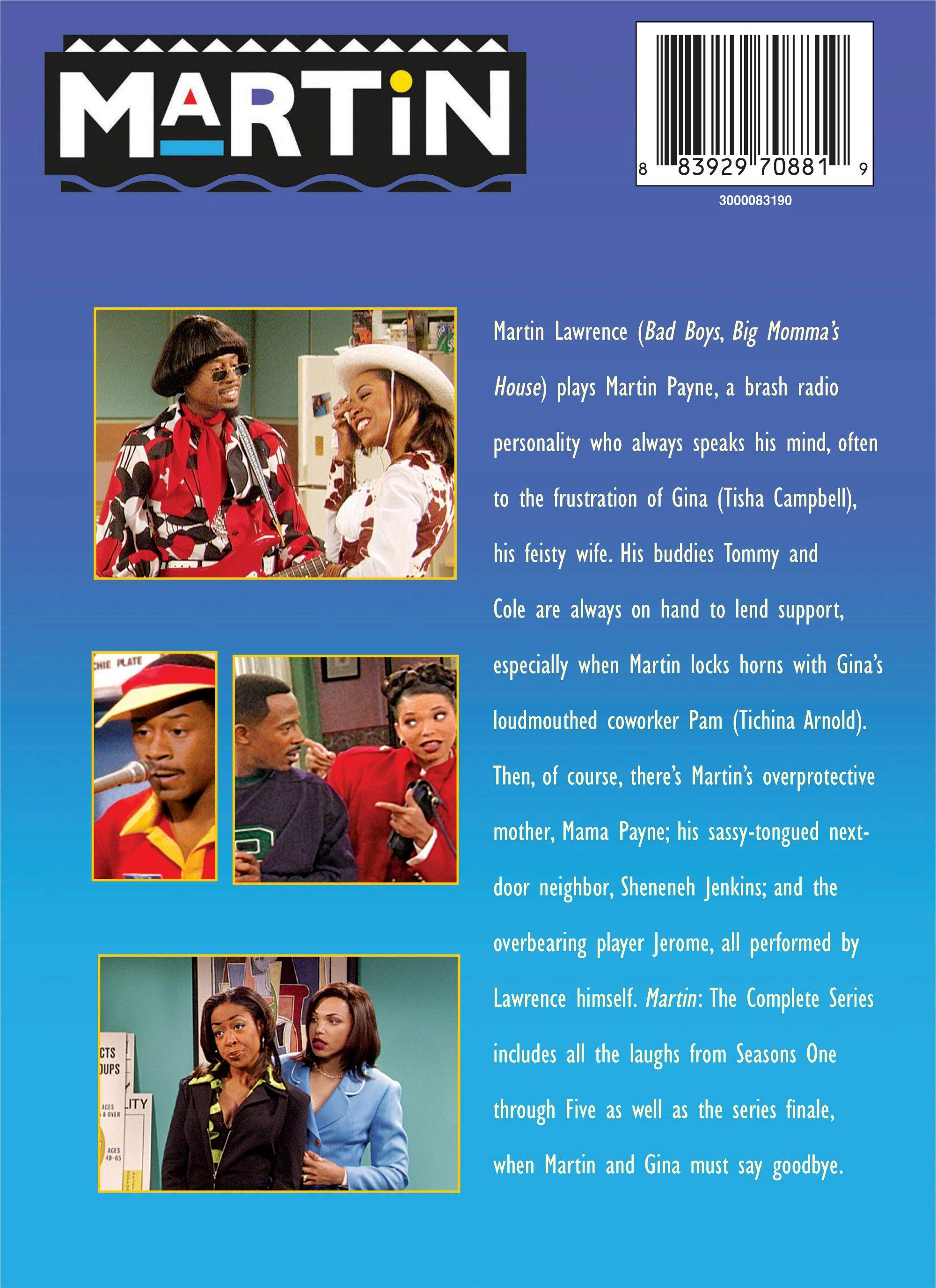MARTIN-UP 15×5 DVD付き Martin: The Complete Series : Tisha Campbell-Martin, Carl