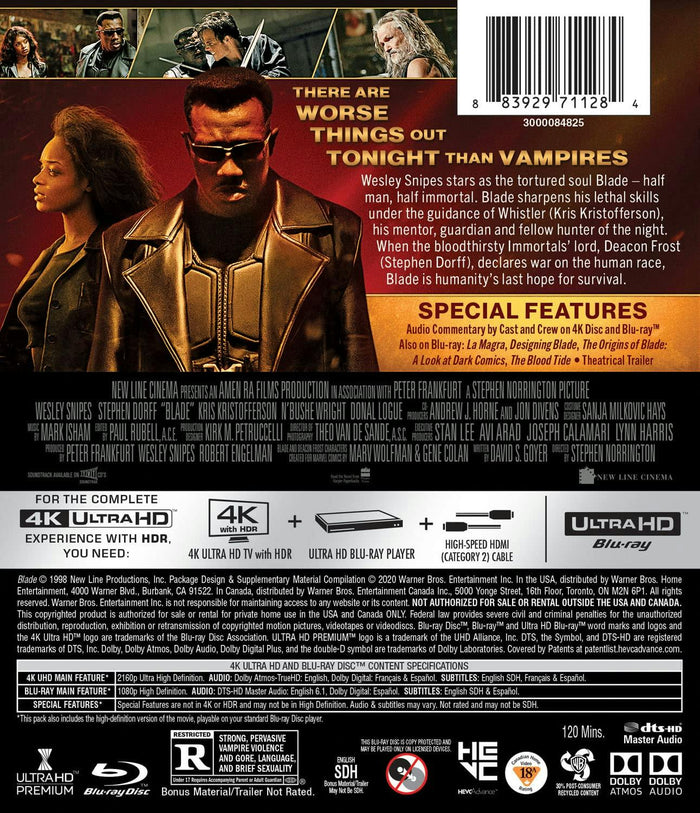 Blade (4K Ultra HD + Blu-ray) [UHD]