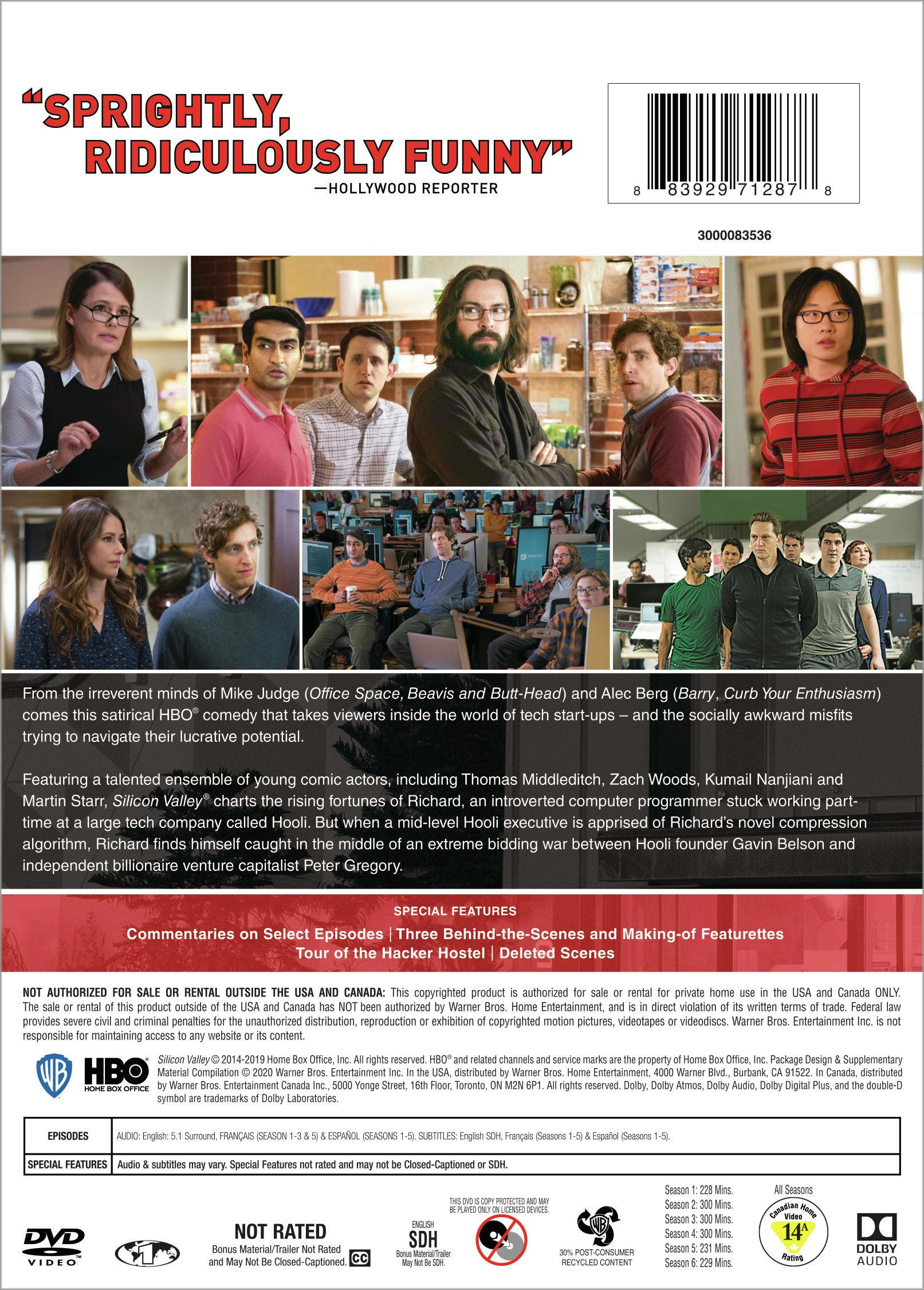 Silicon Valley: The Complete Series [DVD]