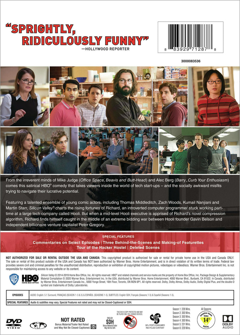 Silicon Valley: The Complete Series [DVD]