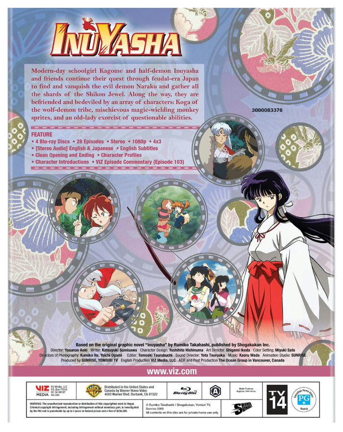 Inuyasha: Set 4 (Box Set) [Blu-ray]