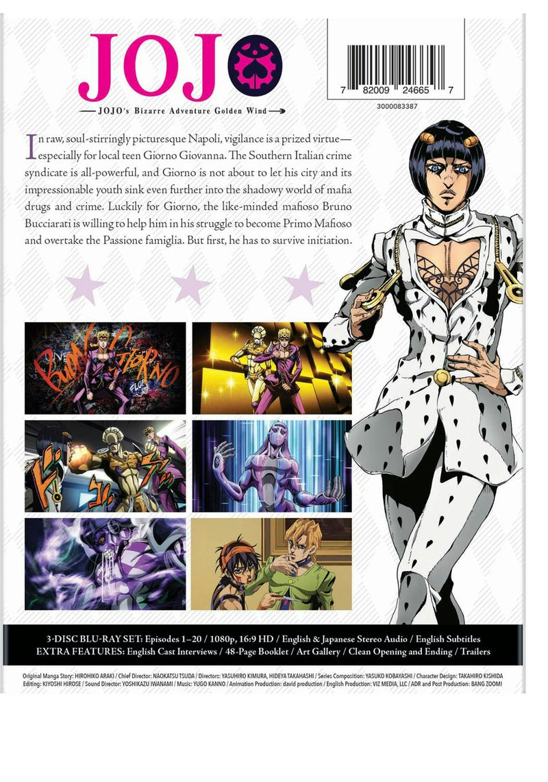 JoJo's Bizarre Adventure: Golden Wind Part 1 Limited Edition [Blu-Ray]