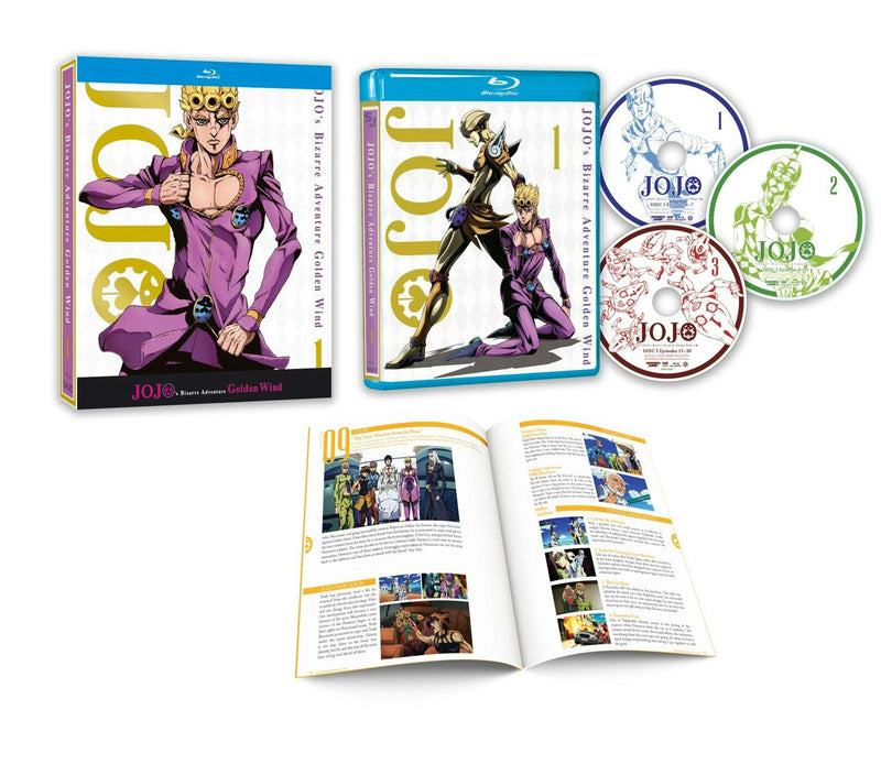 JoJo's Bizarre Adventure: Golden Wind Part 1 Limited Edition [Blu-Ray]