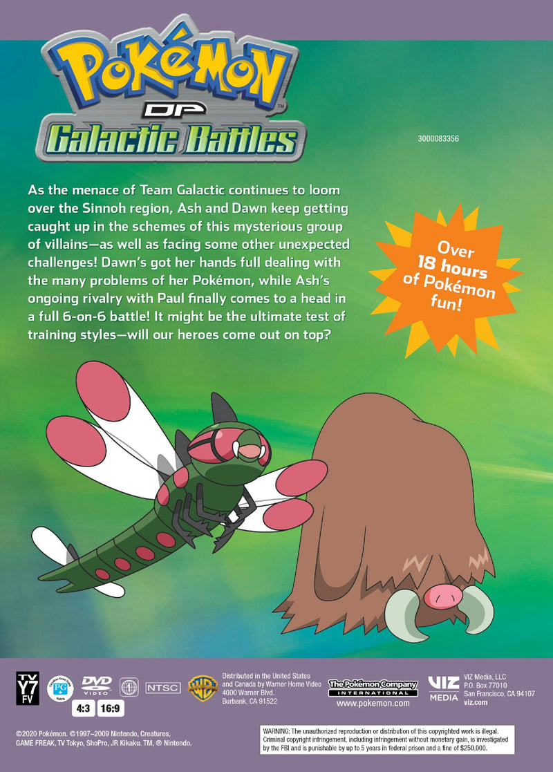 Pokémon: Diamond and Pearl - Galactic Battles (Box Set) [DVD]