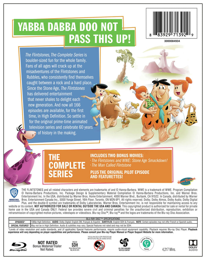 The Flintstones: The Complete Series (Box Set) [Blu-ray]