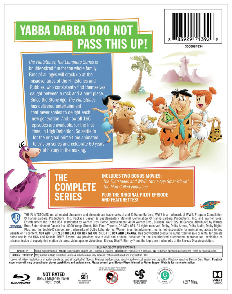 The Flintstones: The Complete Series (Box Set) [Blu-ray]
