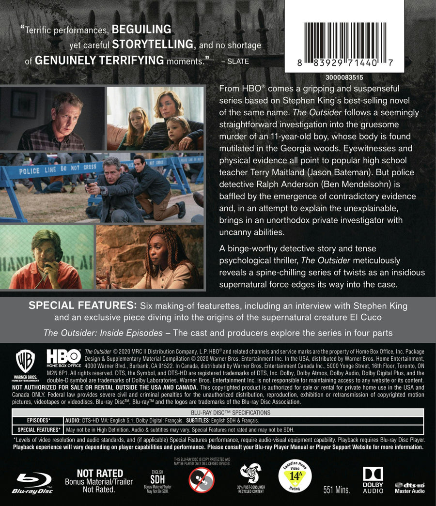 The Outsider: The First Season [Blu-ray]