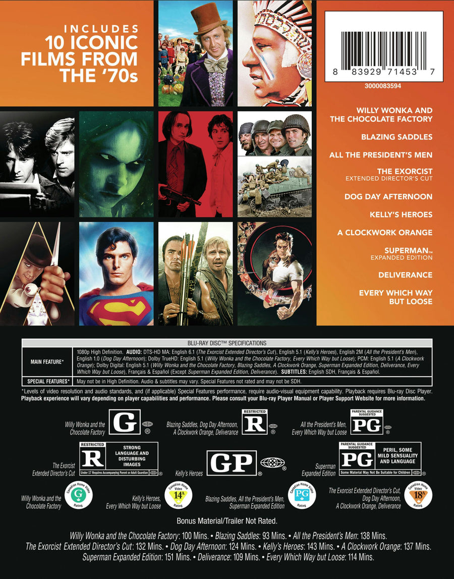 Best of 70s 10-Film Collection, Vol 1. [Blu-ray]