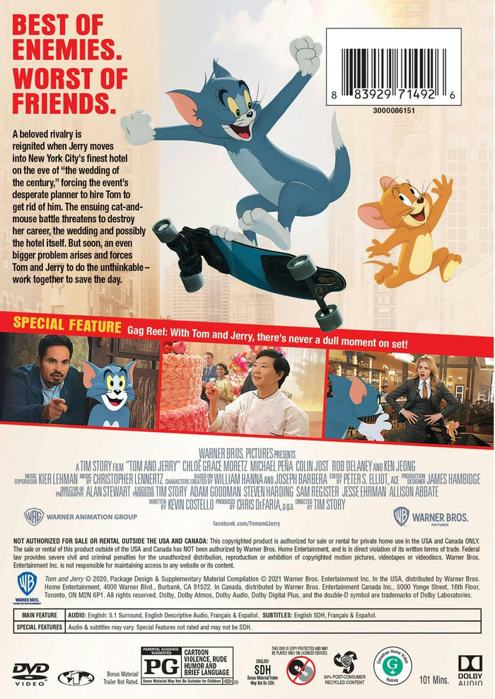 Tom & Jerry: The Movie [DVD]