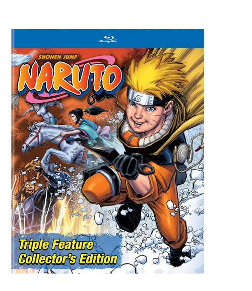 Naruto Triple Feature Collector's Edition (Blu-ray Collector's Edition) [Blu-ray]
