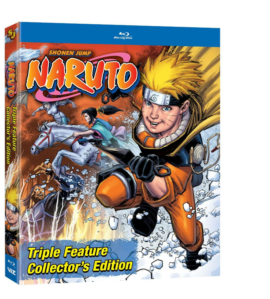 Naruto Triple Feature Collector's Edition (Blu-ray Collector's Edition) [Blu-ray]