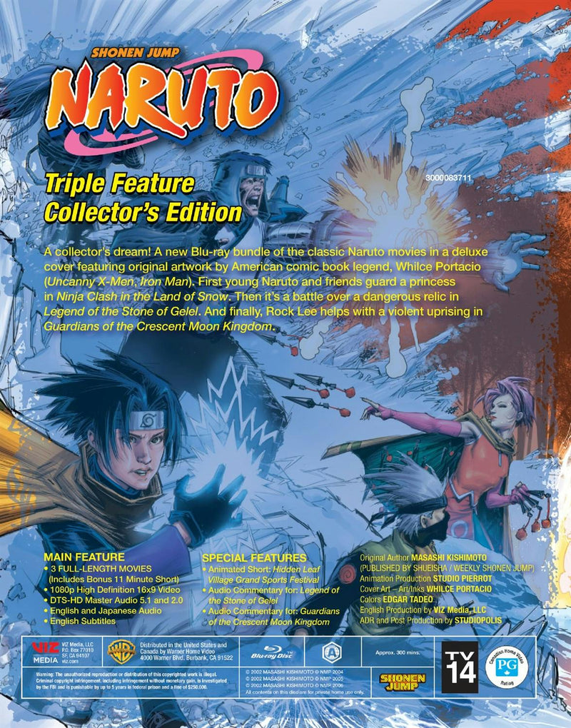 Naruto Triple Feature Collector's Edition (Blu-ray Collector's Edition) [Blu-ray]