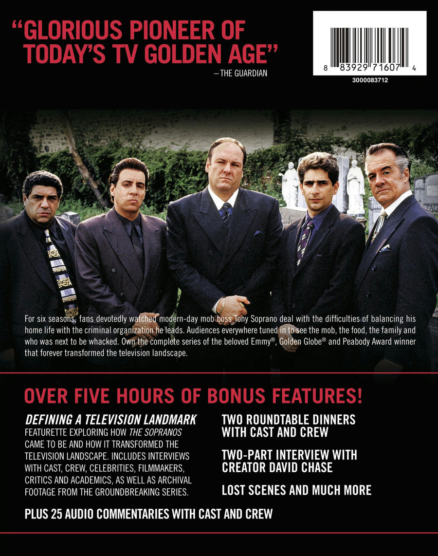 The Sopranos: The Complete Series (Blu-ray New Box Art) [Blu-ray]