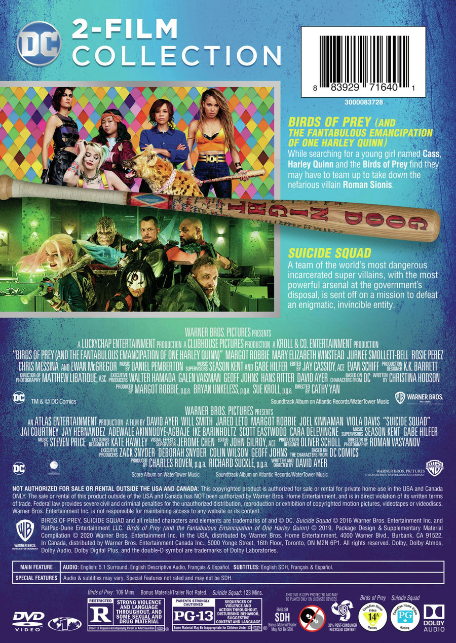 Suicide Squad/Birds of Prey (DVD Double Feature) [DVD]