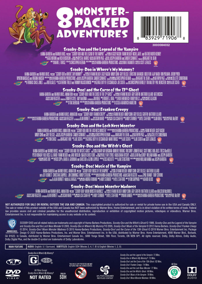 Scooby-Doo: Monster Movies Collection (Box Set) [DVD]