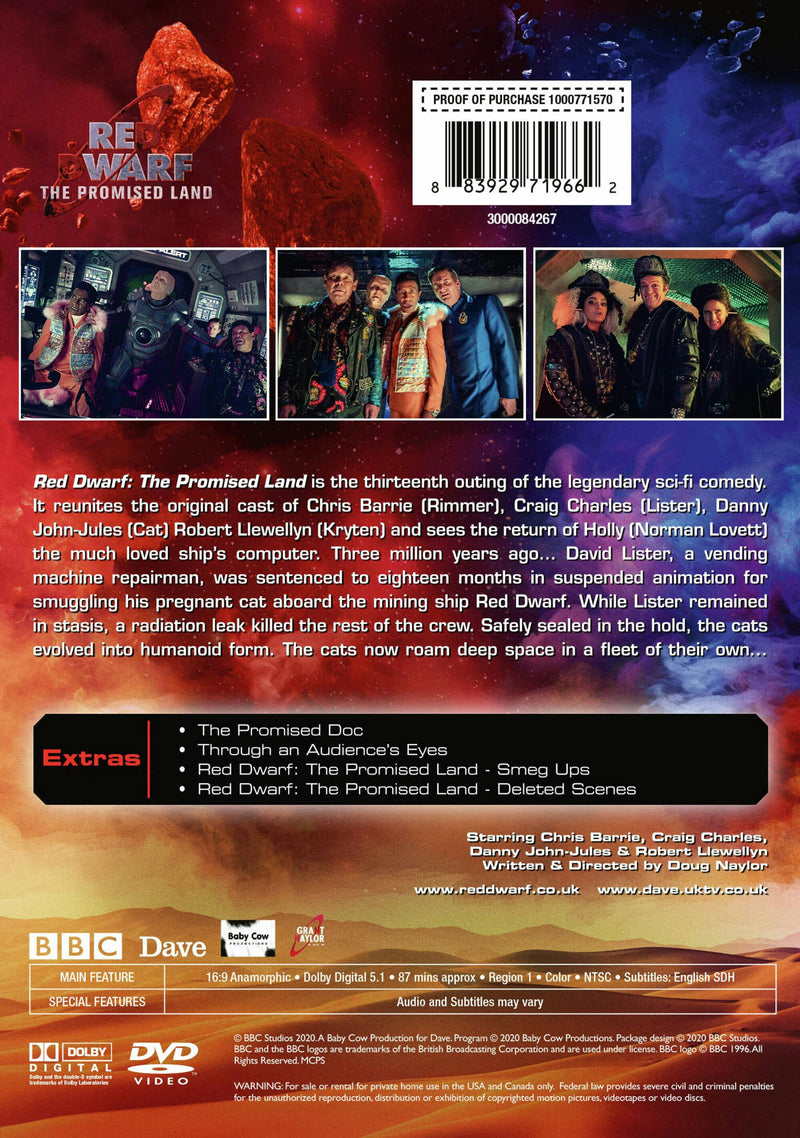 Red Dwarf: The Promised Land [DVD]