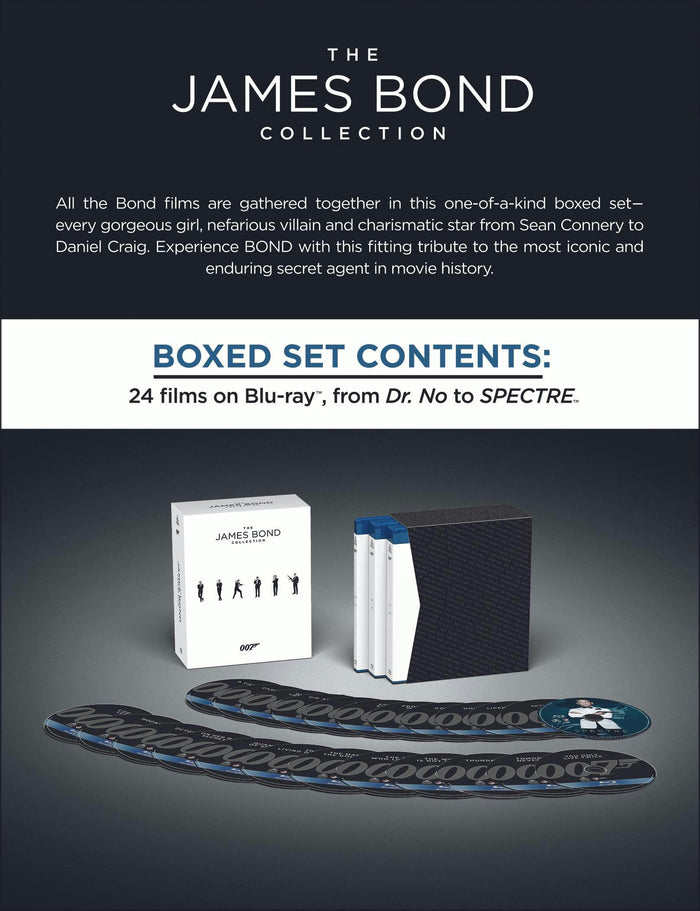 James Bond: 24-Film Collection [Blu-Ray]