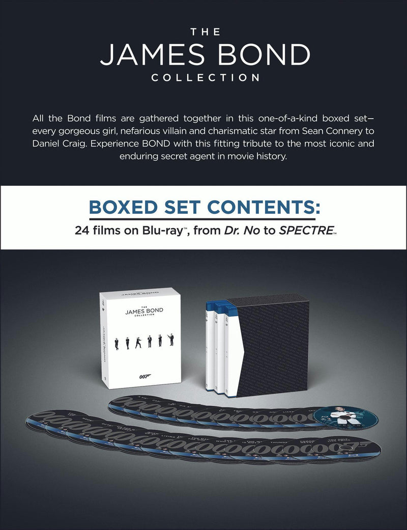 James Bond: 24-Film Collection [Blu-Ray]