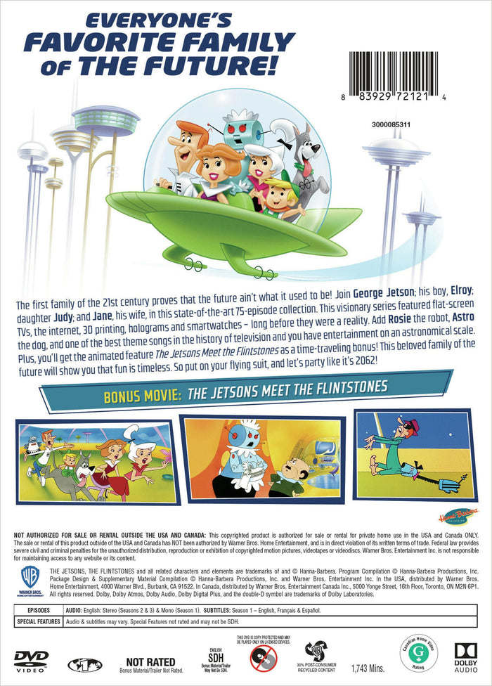 The Jetsons: The Complete Series (Box Set) [DVD]