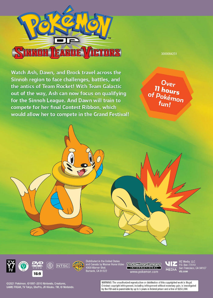 Pokémon: Diamond and Pearl - Sinnoh League Victors (Box Set) [DVD]