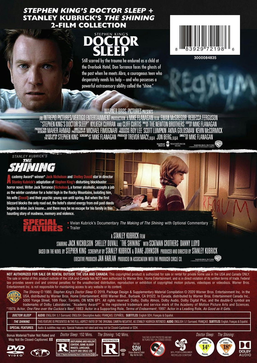The Shining/Doctor Sleep (DVD Double Feature) [DVD]