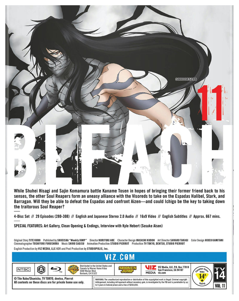 Bleach: Set 11 (Box Set) [Blu-ray]