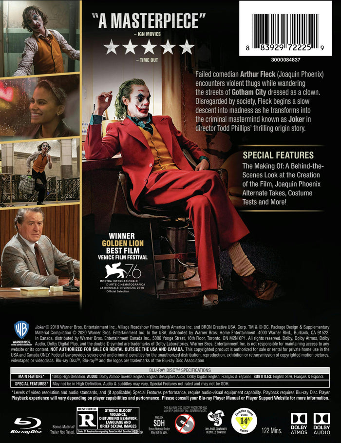 Joker (with DVD Steelbook) [Blu-ray]