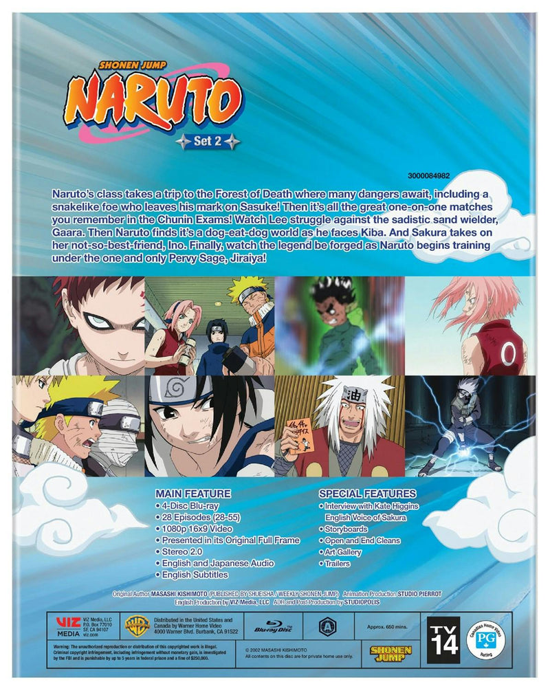 Naruto - Set 2 (Box Set) [Blu-ray]