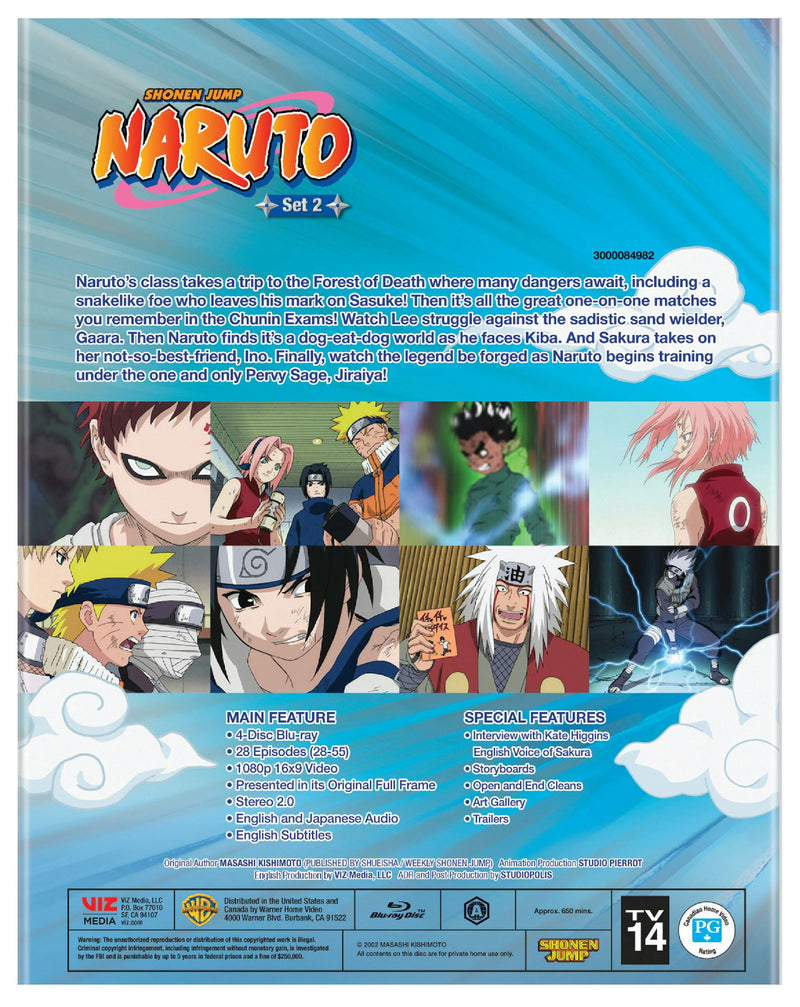 Naruto - Set 2 (Box Set) [Blu-ray]