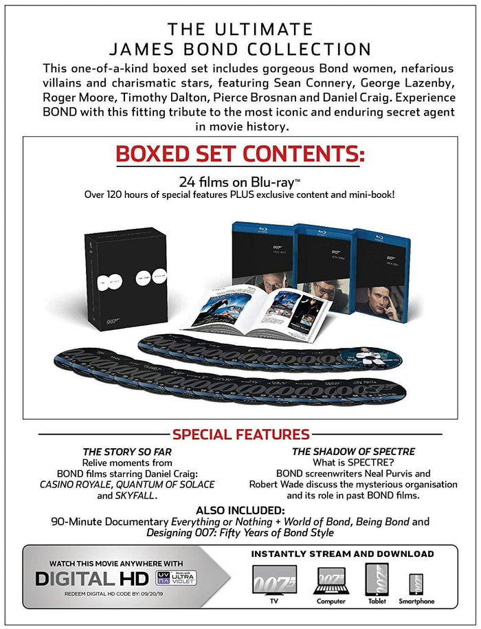 Ultimate James Bond Collection (Blu-ray + Car) [Blu-ray]