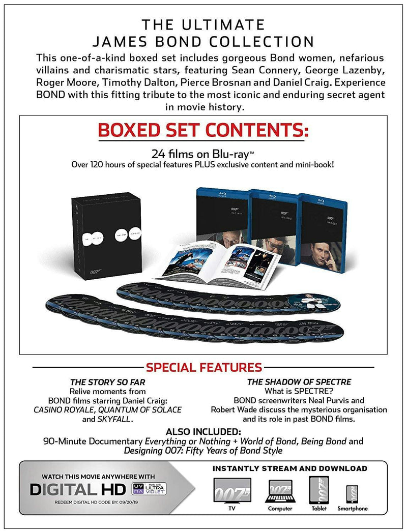 Ultimate James Bond Collection (Blu-ray + Car) [Blu-ray]