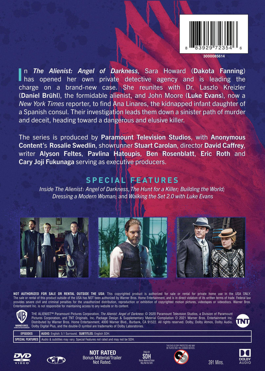 The Alienist: Angel of Darkness: Season 2 (Box Set) [DVD]