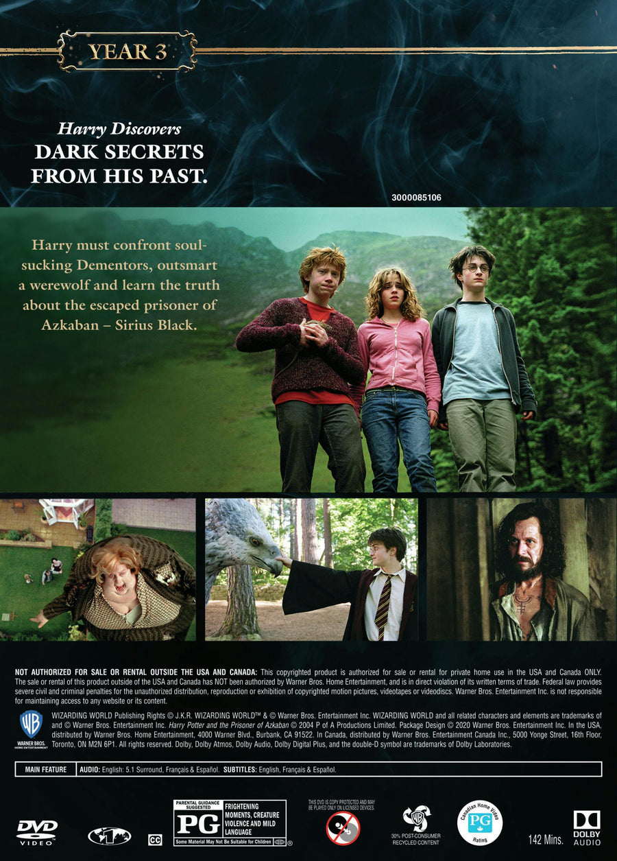 Harry Potter and the Prisoner of Azkaban (Dark Arts/LL/DVD) [DVD]
