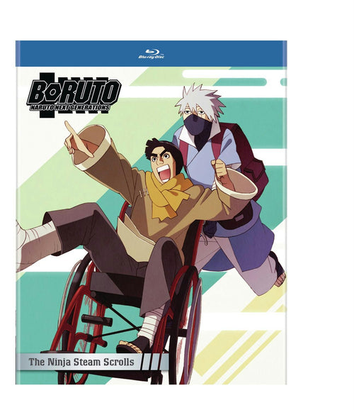 Boruto: Naruto Next Generations - The Ninja Steam Scrolls [Blu-ray]