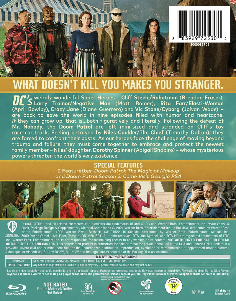 Doom Patrol: The Complete Second Season [Blu-ray]