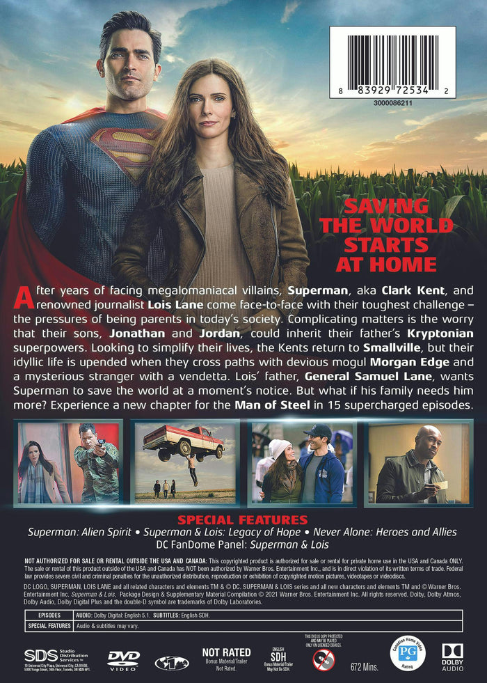 Superman & Lois: Complete First Season [DVD]