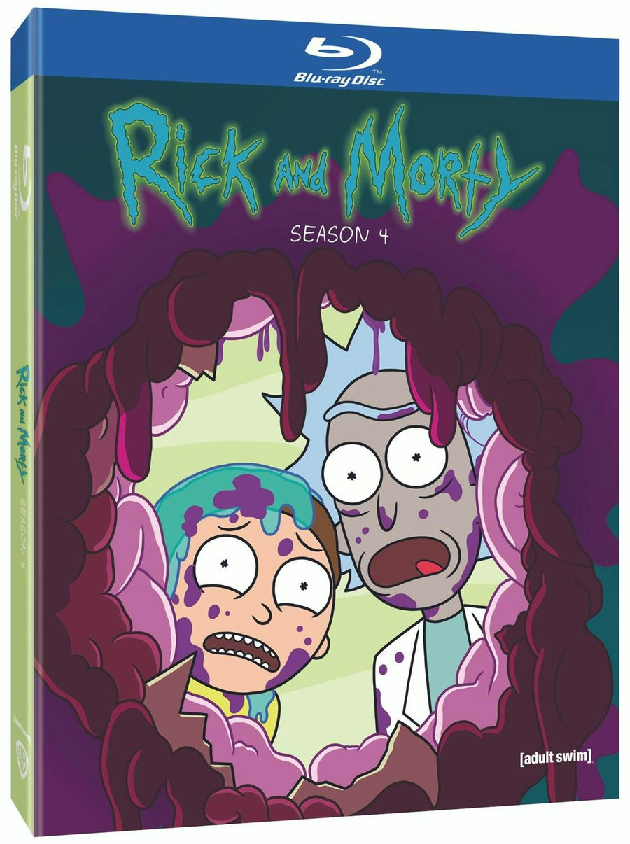 Rick and Morty: S4 (Blu-ray New Box Art) [Blu-ray]